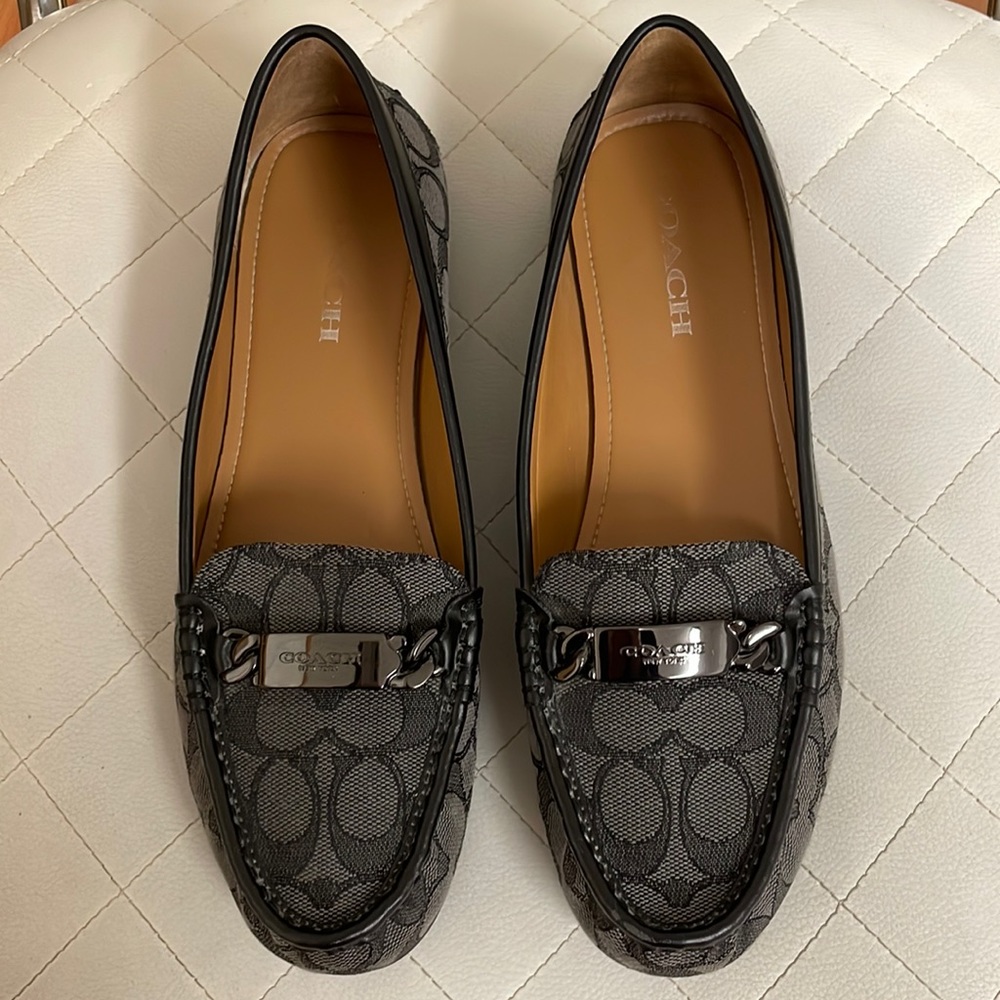 Coach Signature Loafers size 9.5